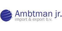 Logo van Ambtman jr. import & export b.v. – distributeur van houdbare voedingsmiddelen