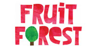 Fruit Forest logo – merk voor natuurlijke fruit snacks en gezonde tussendoortjes